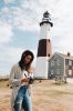 'At Montauk NY Lighthouse.'