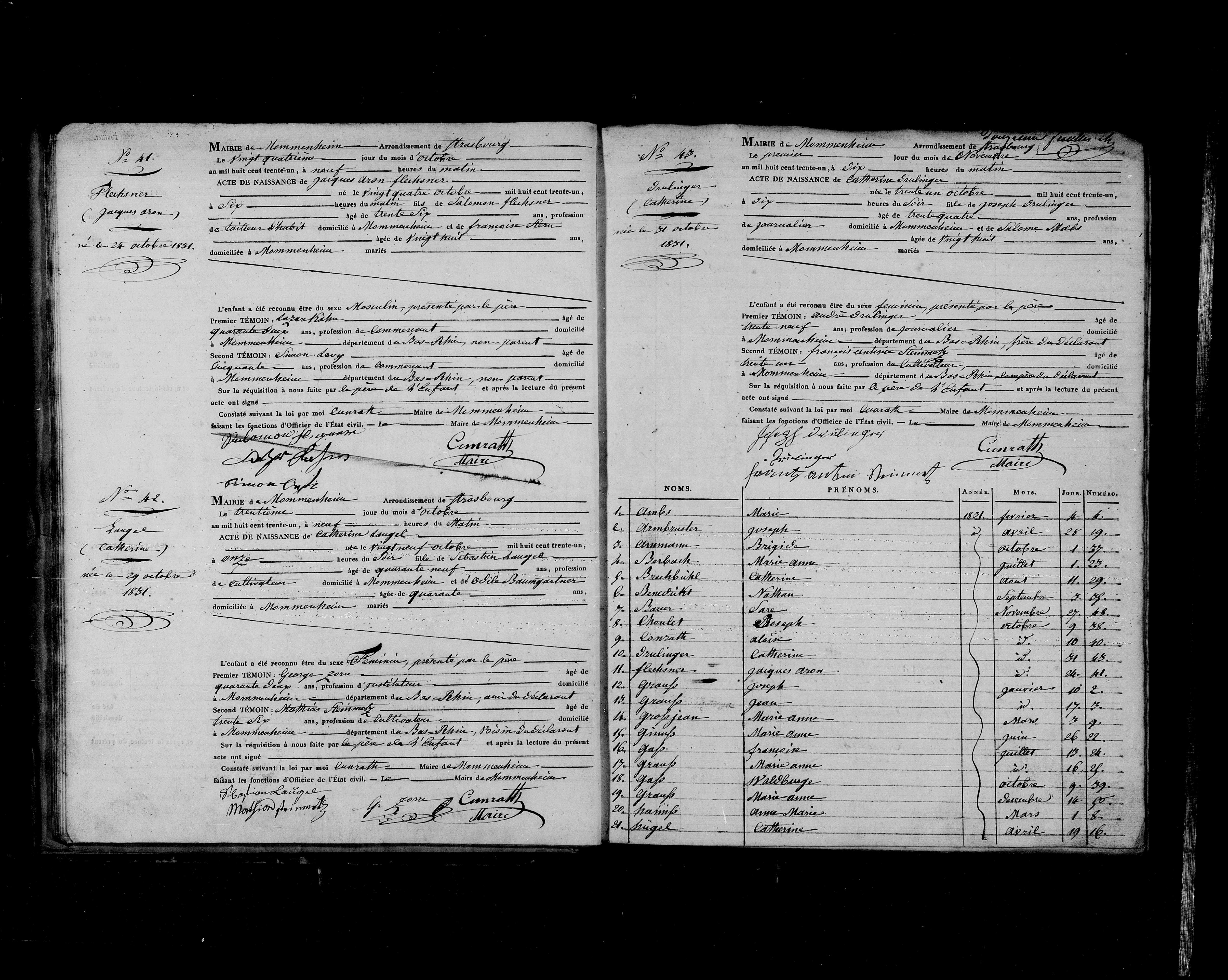 Birth Record