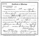 Marriage Certificate