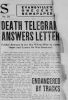 Death Telegram Answers Letter