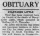 OBITUARY STANYARNE LITTLE 