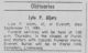 Death Notice - Obituary