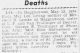 Death Notice