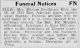 Funeral Notice