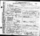 Walter Jeffreys Death certificate