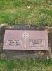 Freshly cleaned headstone